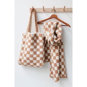 Free People Checkers Carry On Scarf Set